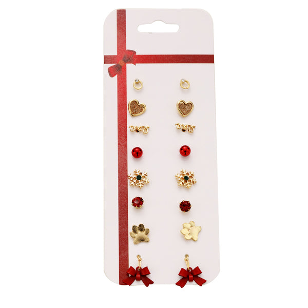 Christmas Earrings (8 pairs set)