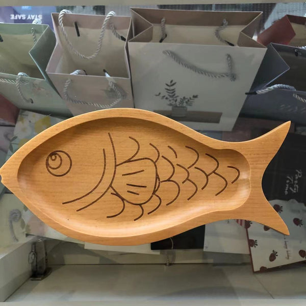 Animal Shape Wooden Plate