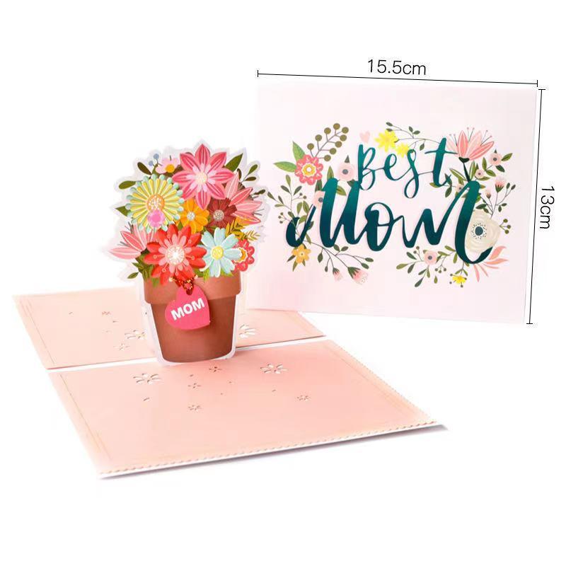 3D Greeting Card - Best Mom