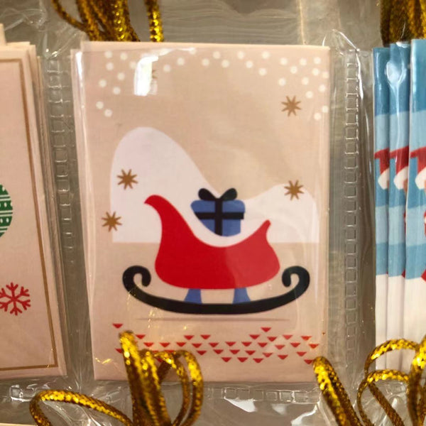 Mini Xmas Gift Card/Tag