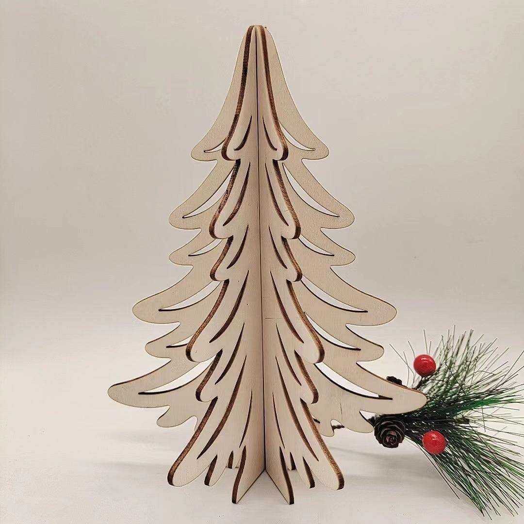 3D Standing Tree Ornament