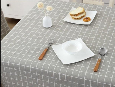Grids Table Cloth