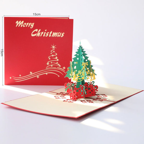 3D Greeting Card - Christmas
