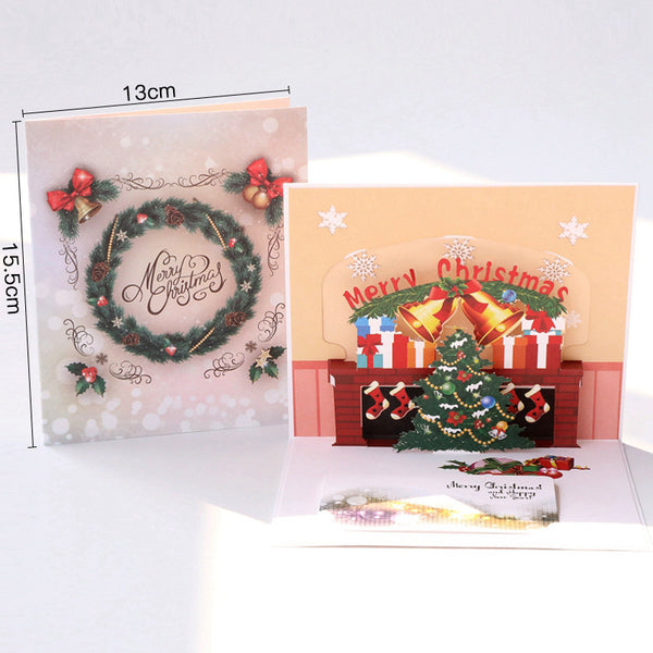 3D Greeting Card - Christmas