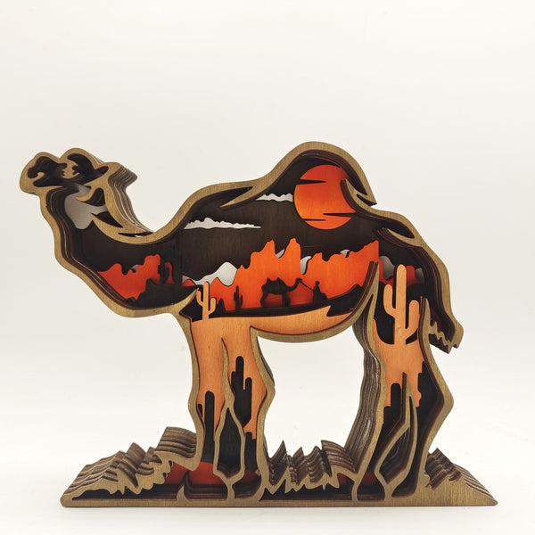Camel 3D Scenery Ornament