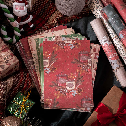 Christmas Material Paper Pack - festive design