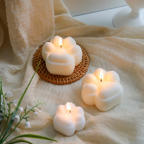 Scented Cat Paw Candle