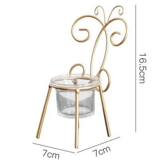 Chair Shape Candle Holder