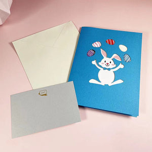 3D Greeting Card - Easter Bunny