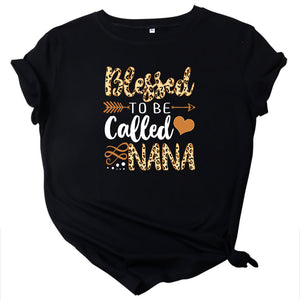 Blessed to be Called NANA Cotton T-shirt