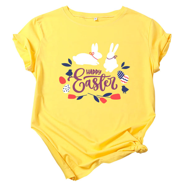 Happy Easter Cotton T-shirt