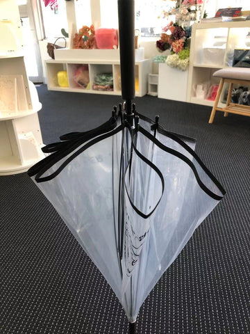Auto-open Clear See-through Umbrella